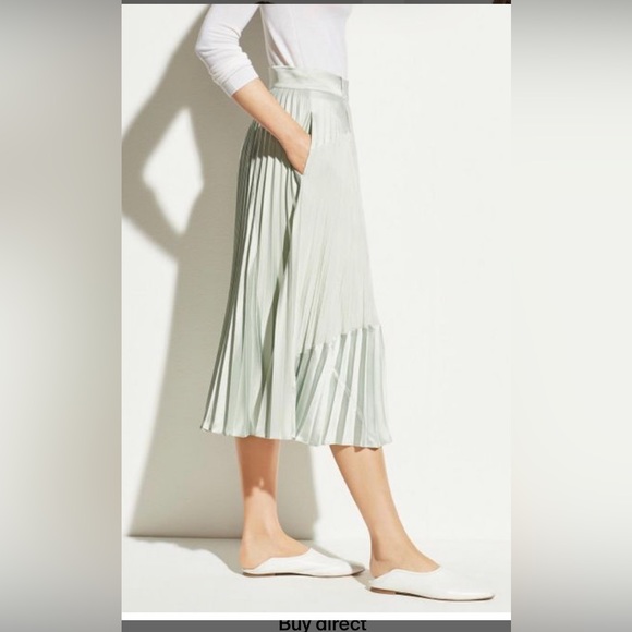 Vince Pleated Skirt - Picture 2 of 12